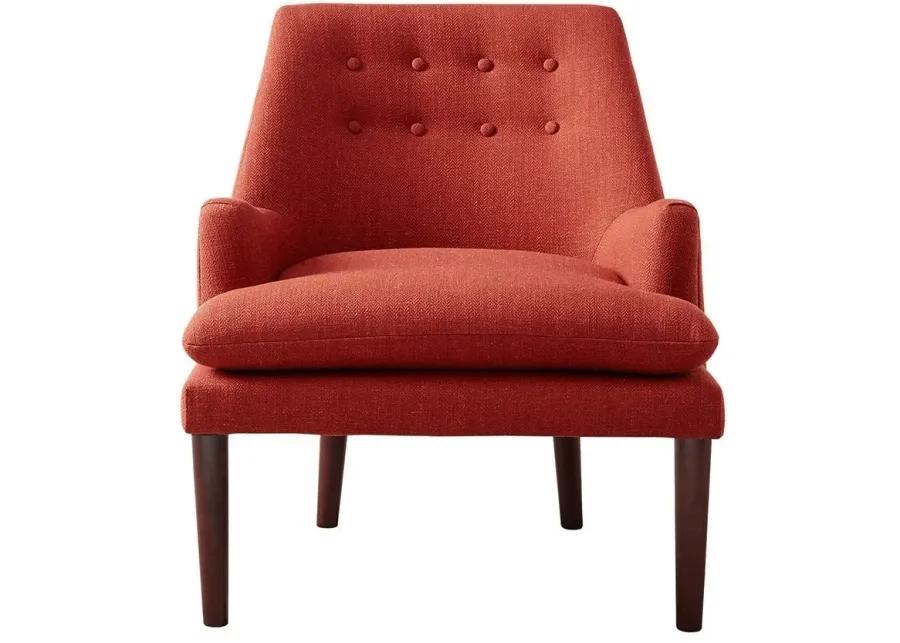 MADISON PARK SPICE TAYLOR MID-CENTURY ACCENT CHAIR