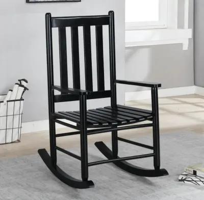 Rocking Armchair Black