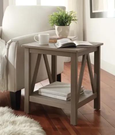 TITIAN DRIFTWOOD END TABLE