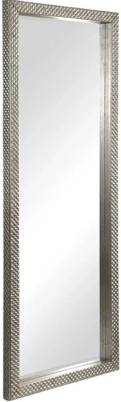 Uttermost Cacelia Metallic Silver Floor Mirror