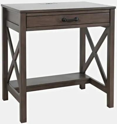 HOBSON POWER DESK - GREY