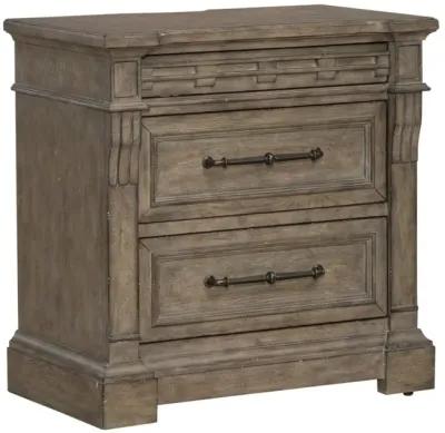 Town & Country Dusty Taupe Nightstand