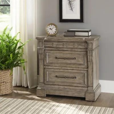 Town & Country Dusty Taupe Nightstand