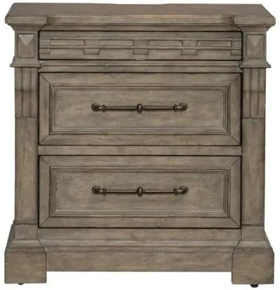 Town & Country Dusty Taupe Nightstand