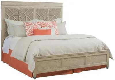 VISTA ALTAMONTE BED HEADBOARD ONLY IN WHITE OAK - KING