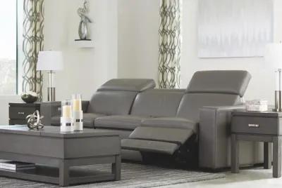 Ashley Texline Gray 3-Piece Power Reclining Sofa