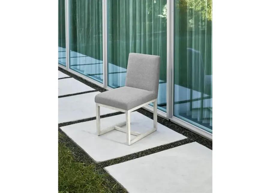 MODERN CARTER SKY SILVER/QUARTZ SIDE CHAIR