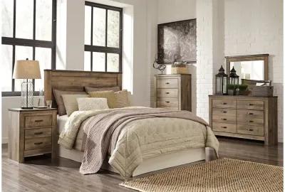 Ashley Trinell Rustic Brown Queen Panel Headboard