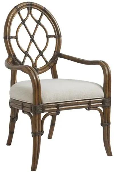 Tommy Bahama Home by Lexington Bali Hai Cedar Key Oval Back Arm Chair