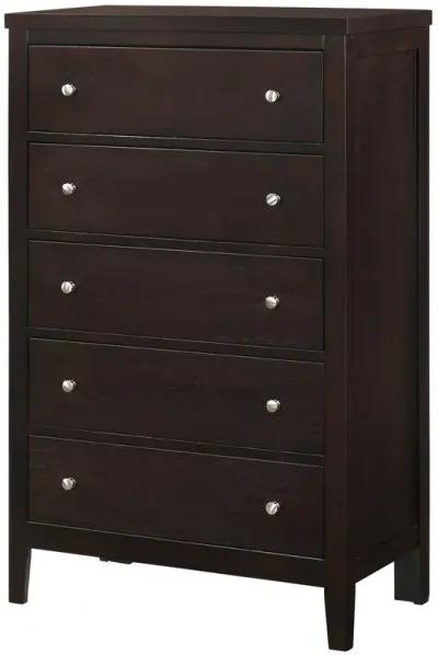 Coaster Carlton 5-Drawer Bedroom Chest Cappuccino