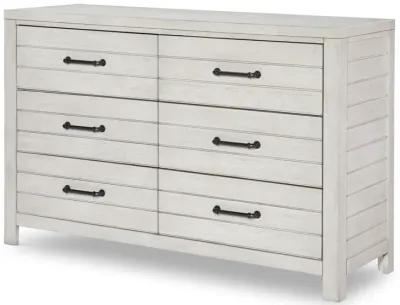 Legacy Classic Summer Camp Gray Dresser White Finish