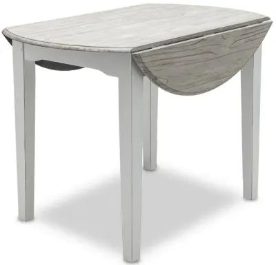 Seawinds Islamorada Drop Leaf Dining Table Dapple Grey Finish