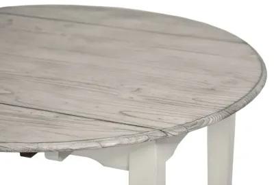 Seawinds Islamorada Drop Leaf Dining Table Dapple Grey Finish