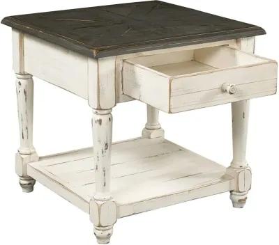 HINSDALE COTTONWOOD SQUARE END TABLE