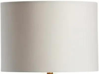 Crestview Cambridge Gold/White Table Lamp