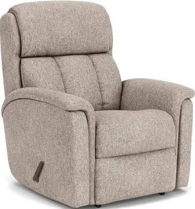 LUNA SILVER OVERCAST ROCKING MANUAL RECLINER