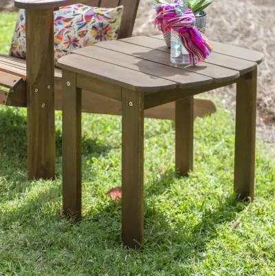 ACORN FINISH ADIRONDACK END TABLE