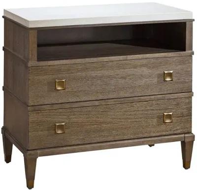 Universal Playlist Brown Eyed Girl 2-Drawer Nightstand