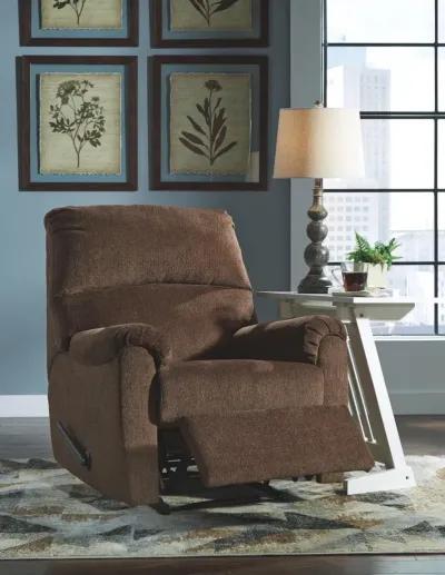 Nerviano Chocolate Zero Wall Recliner