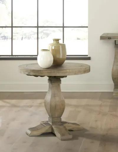 Martin Svensson Napa Round End Table in Reclaimed Natural