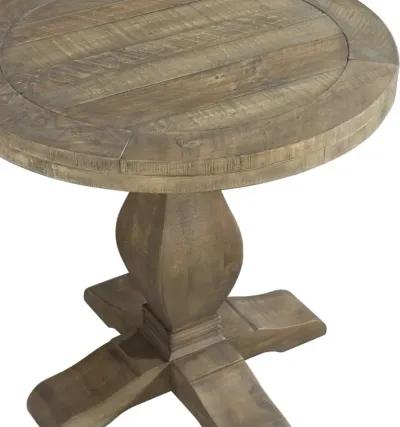 Martin Svensson Napa Round End Table in Reclaimed Natural