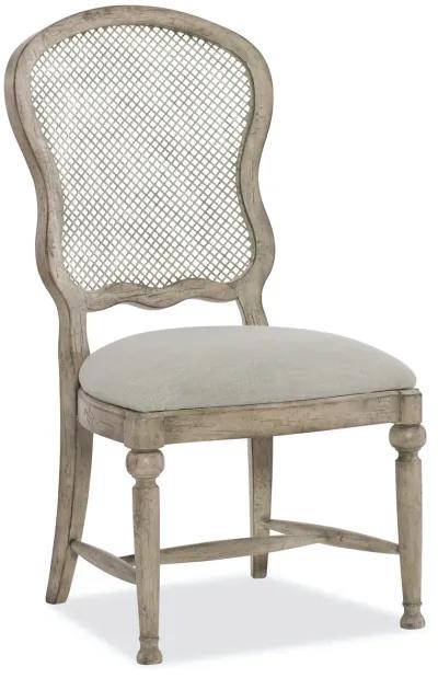 Hooker Furniture Boheme Gaston Metal Back Side Chair