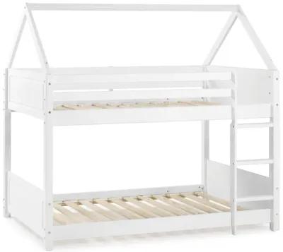 Powell Kids/Teens Maison Twin White Bunk Bed