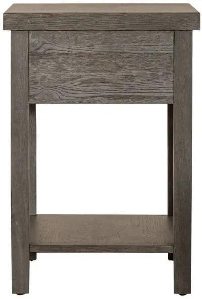 Modern Farmhouse Dusty Charcoal Side Table