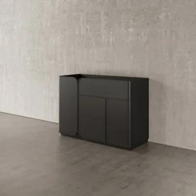 CONTINENTAL BACHELOR'S CABINET IN LEGNO NERO (BLACK)