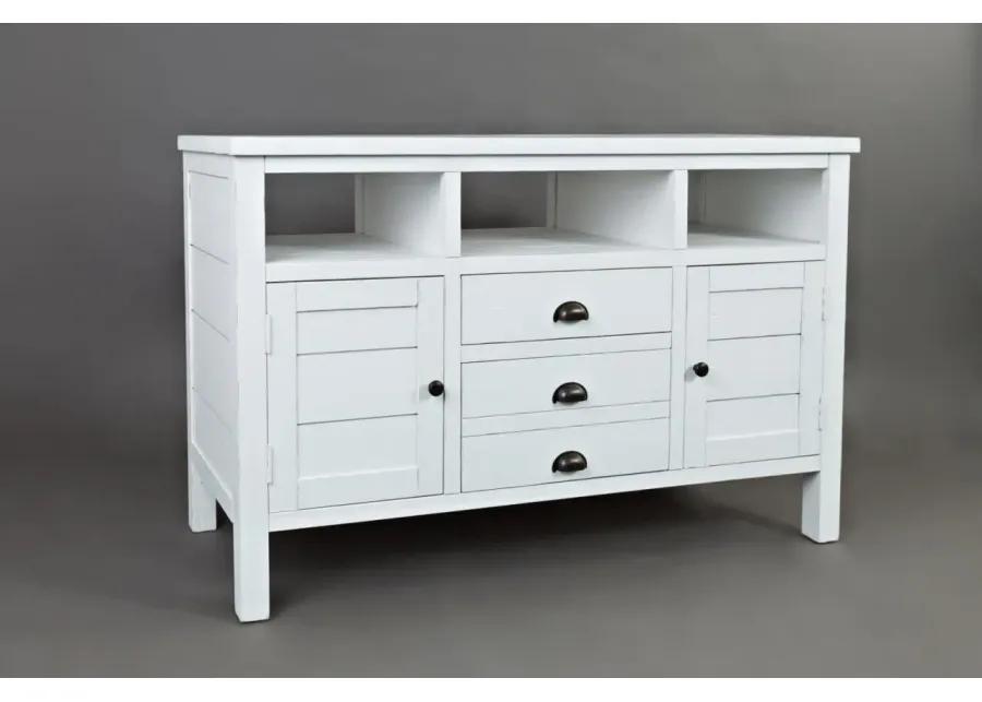 ARTISAN'S CRAFT 50 INCH MEDIA CONSOLE WEATHERED WHITE