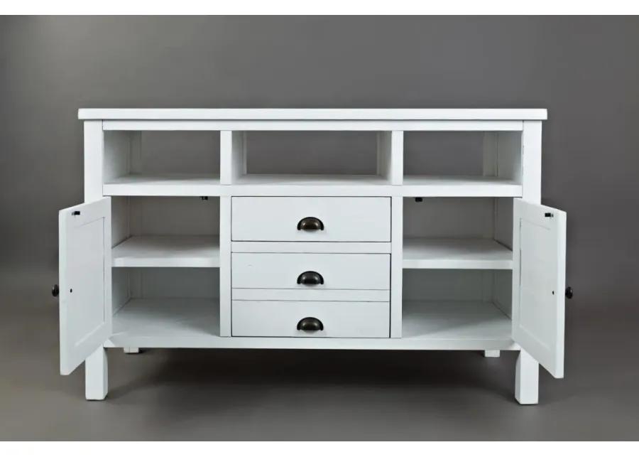 ARTISAN'S CRAFT 50 INCH MEDIA CONSOLE WEATHERED WHITE