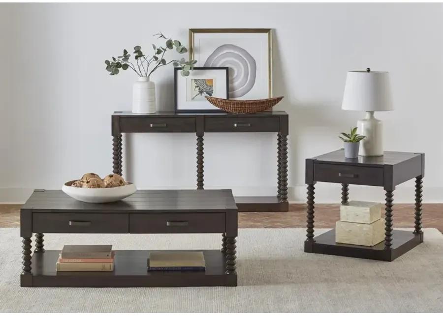 SOFA TABLE COFFEE BEAN BROWN