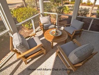 Royal Teak Miami Outdoor Round Sofa Table