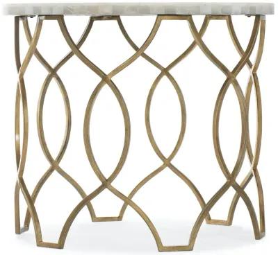 Hooker Furniture Melange Corrina Round Lamp Table