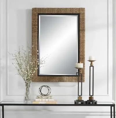 Uttermost Island Brown Mirror