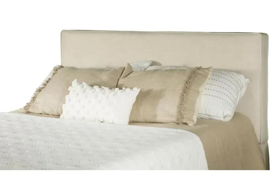 IZZY QUEEN FULL HEADBOARD SAND (SELF WELT DETAIL)