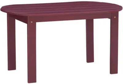 Linon Adirondack Red Coffee Table