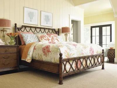 Tommy Bahama Home by Lexington Bali Hai Rattan King Headboard