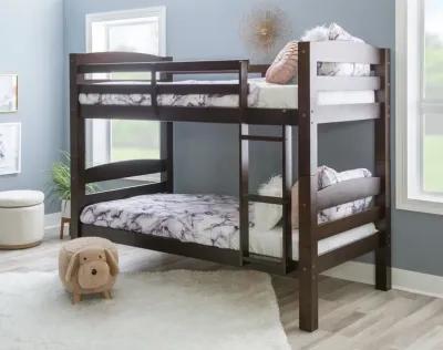 Kids/Teens Levi Espresso Bunk Bed