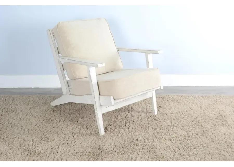 MARINA WHITE SAND ARMCHAIR WITH CUSHIONS