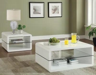 COFFEE TABLE GLOSSY WHITE