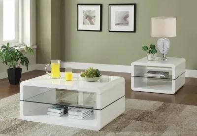 COFFEE TABLE GLOSSY WHITE