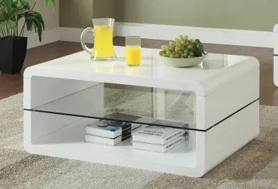 COFFEE TABLE GLOSSY WHITE