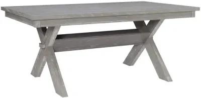 TURINO WEATHERED GREY RECTANGLE DINING TABLE