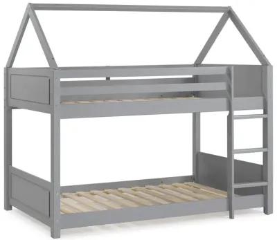 Kids/Teens Maison Twin Grey Bunk Bed