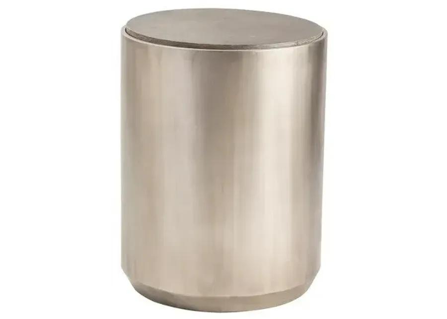 TRENTON GUNMETAL END TABLE