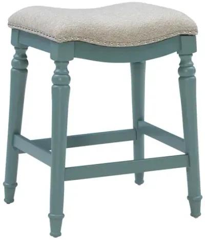 Powell Hayes Big & Tall Counter Stool Blue