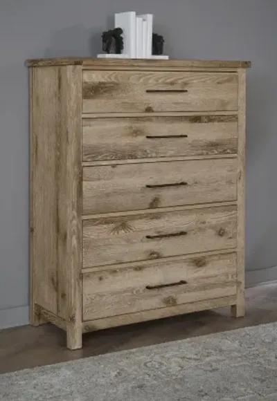 Vaughan-Bassett Dovetail Sun Bleached White Chest