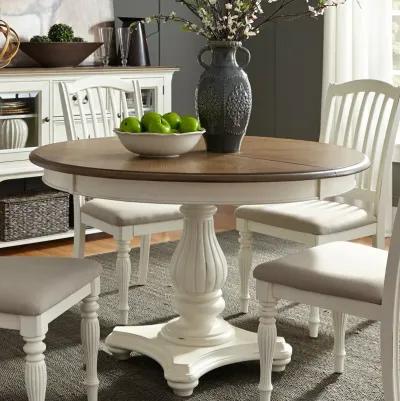 Liberty Furniture Cumberland Creek Buttermilk/Nutmeg Dining Table