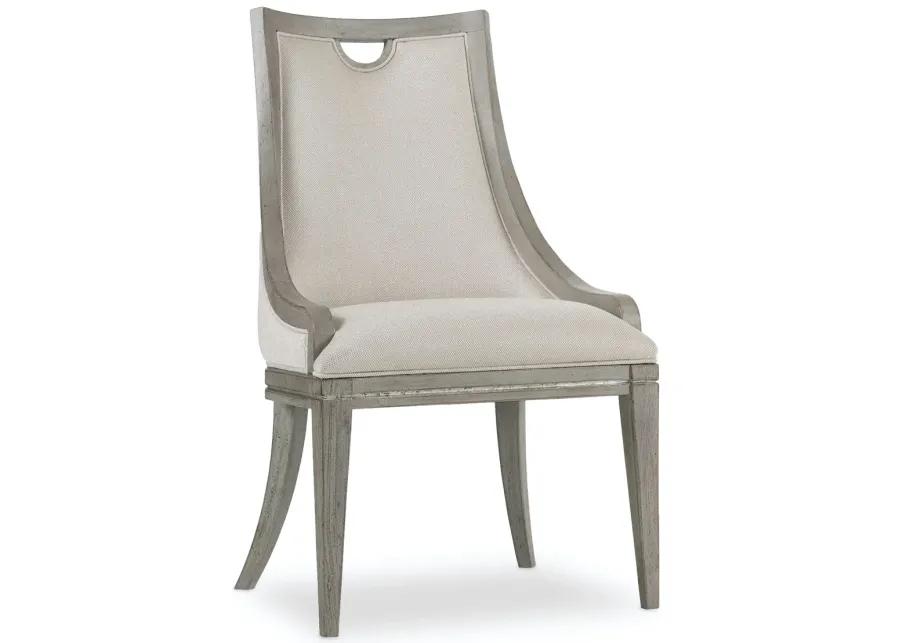 SANCTUARY UPHOLSTERED SIDE CHAIR